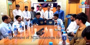 An agreement with the Preston English Language Institute for 45 students by the Atta Welfare Foundation